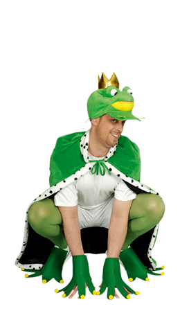 Kostüm Froschkönig für den Mann